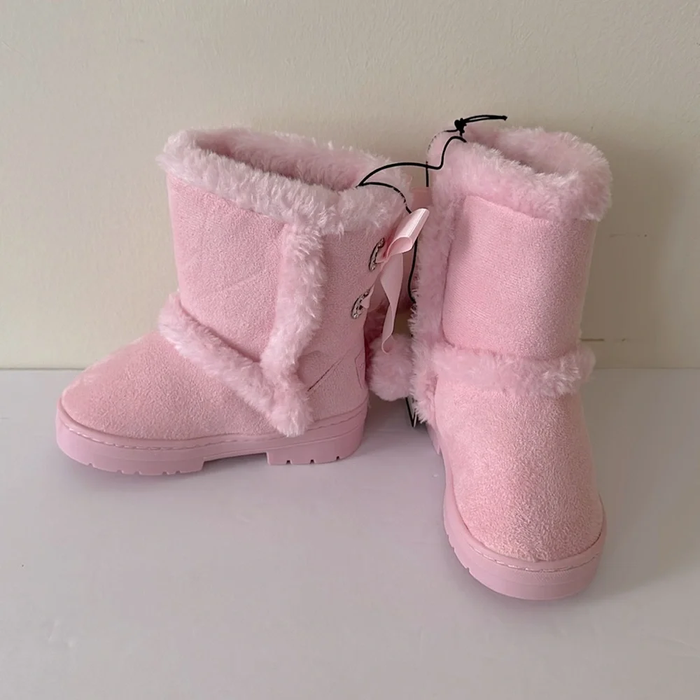 Bebe || Girls/Toddler Winter Pink Boots | Size 7